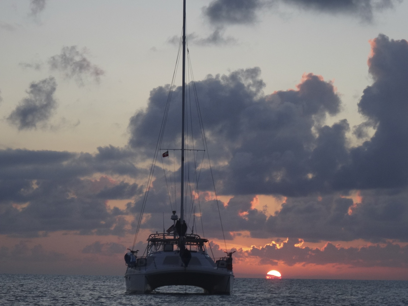 Sunset in the Bahamas